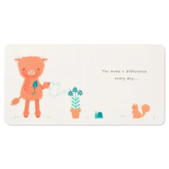 Hallmark MopTops Highland Cow Stuffed Animal With You Make A Difference Board Book 11 Hallmark MopTops Highland Cow Stuffed Animal With You Make A Difference Board Book -Hallmark Toys Shop MopTops Plush Cow Stuffed Animal Board Book 1KID1537 06