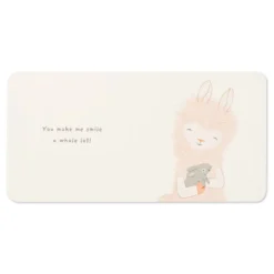 Hallmark MopTops Llama Stuffed Animal With You Make Me Smile Board Book -Hallmark Toys Shop MopTops Plush Llama Stuffed Animal Board Book 1KID1534 06