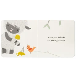 Hallmark MopTops Highland Sheep Stuffed Animal With You Are Kind Board Book 11 Hallmark MopTops Highland Sheep Stuffed Animal With You Are Kind Board Book -Hallmark Toys Shop MopTops Plush Sheep Stuffed Animal Board Book 1KID1535 06