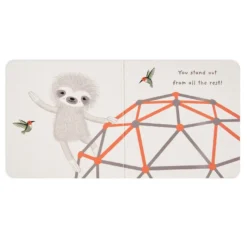 Hallmark MopTops Sloth Stuffed Animal With You Are The Best Board Book -Hallmark Toys Shop MopTops Plush Sloth Stuffed Animal and Board Book 1KID2083 06