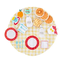 Mud Pie Breakfast Interactive Cloth Baby Book -Hallmark Toys Shop Mud Pie Breakfast Cloth Book for Baby 11480077 03