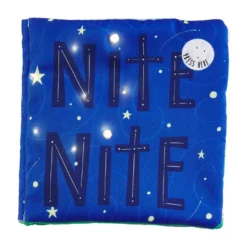 Mud Pie Nite Nite Light-Up Cloth Book