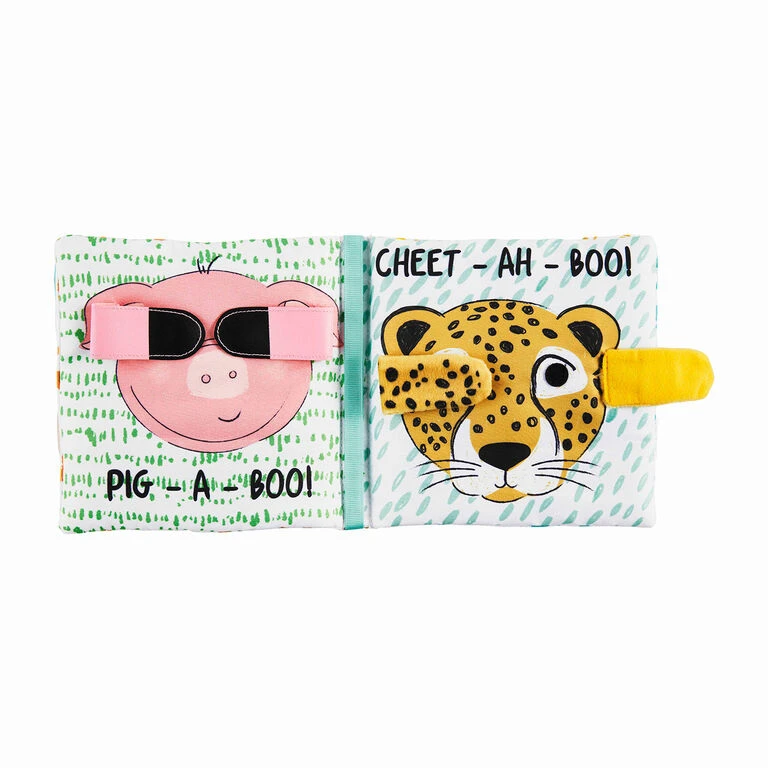 Mud Pie Peek-a-Boo Animals Cloth Baby Book 2 Mud Pie Peek-a-Boo Animals Cloth Baby Book - Image 2