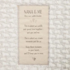 Nana And Me Cuddle Blanket, 50x60 -Hallmark Toys Shop Nana And Me Cuddle Blanket 5004740028 03