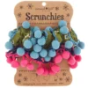 Natural Life Floral Pom-Pom Scrunchies, Set Of 2