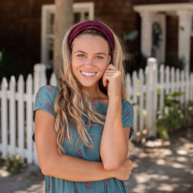 Natural Life Wine Corduroy Boho Bandeau 3 Natural Life Wine Corduroy Boho Bandeau - Image 3