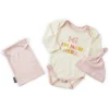 Hallmark Pink I'm New Here Baby Bodysuit And Hat, 0-3 Months