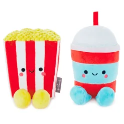 Hallmark Better Together Popcorn And Slushie Magnetic Plush, 5" -Hallmark Toys Shop Popcorn and Slushie Magnetic Plush 1KID2090 03