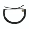 Pura Vida Black Braided Bracelet