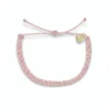 Pura Vida Baby Pink Braided Bracelet