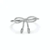Pura Vida Silver Bow Ring, Size 6