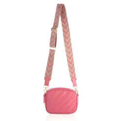 Shiraleah Pink Charlie Crossbody Purse