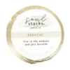Soul Stacks Breathe White Howlite Bracelets, Set Of 3