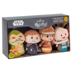 Hallmark Itty Bittys® Star Wars: Return Of The Jedi™ Plush Collector Set Of 4 -Hallmark Toys Shop Star Wars Return of the Jedi Plush itty bittys 4Pack 1KDD1972 03