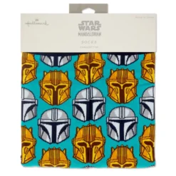 Hallmark Star Wars: The Mandalorian™ Helmet Novelty Crew Socks 7 Hallmark Star Wars: The Mandalorian™ Helmet Novelty Crew Socks -Hallmark Toys Shop Star Wars The Mandalorian Helmet Novelty Crew Socks 1SHP2161 04