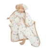 Douglas Cuddle Toys Auggie Tan Puppy Blanki Lovey Baby Blanket, 24"