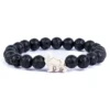 Fahlo Lava Stone Lion Excursion Bracelet