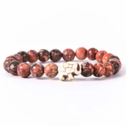 Fahlo Desert Stone Elephant Expedition Bracelet