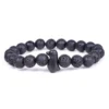 Fahlo Black Bead Penguin Passage Bracelet