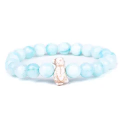 Fahlo Seafoam Bead Penguin Passage Bracelet