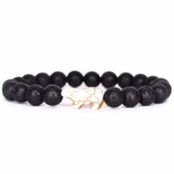 Fahlo Lava Stone Polar Bear Venture Bracelet