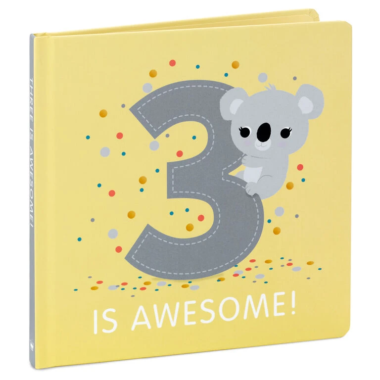 Hallmark Three Is Awesome! Birthday Book 1 Hallmark Three Is Awesome! Birthday Book
