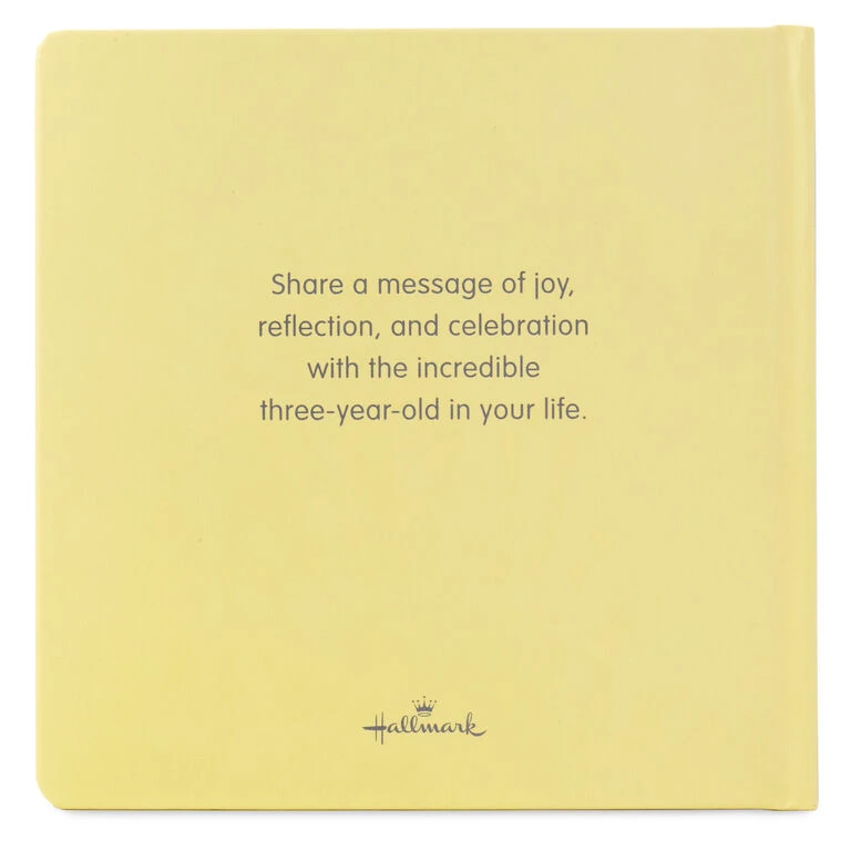 Hallmark Three Is Awesome! Birthday Book 2 Hallmark Three Is Awesome! Birthday Book - Image 2