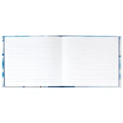 Hallmark Blue Shibori Print Guest Book -Hallmark Toys Shop Tie Dye Blue Guest Book 1EDY3150 03