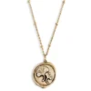 Flowers Charm Dear You Best Friend Necklace, 17.5"
