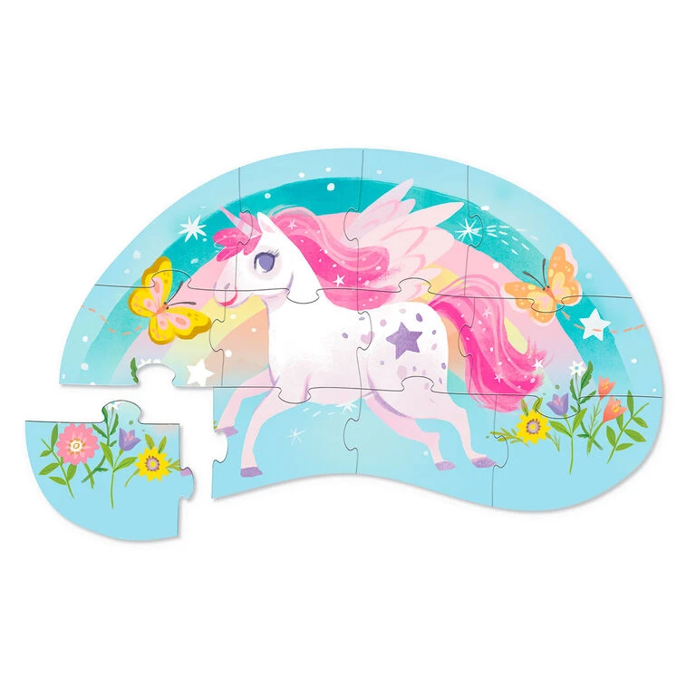 Crocodile Creek Sweet Unicorn 12-Piece Puzzle 2 Crocodile Creek Sweet Unicorn 12-Piece Puzzle - Image 2