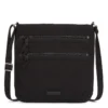 Vera Bradley Triple Zip Hipster In Classic Black