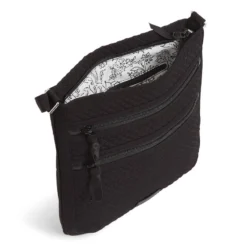 Vera Bradley Triple Zip Hipster In Classic Black 5 Vera Bradley Triple Zip Hipster In Classic Black -Hallmark Toys Shop Vera Bradley Black Purse 27424081 03