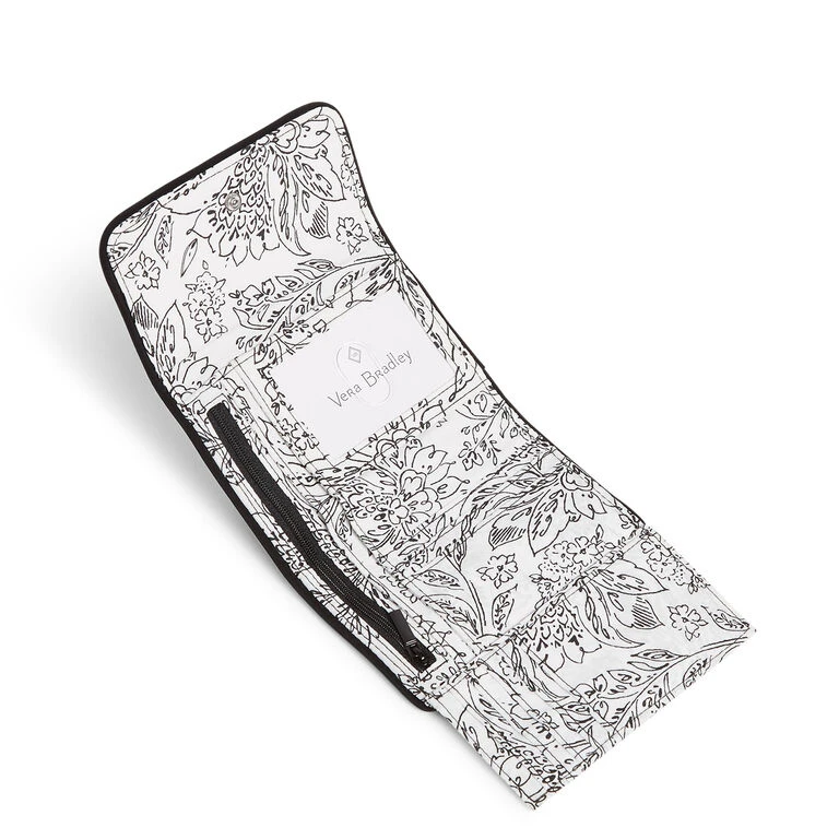Vera Bradley RFID Riley Compact Wallet In Classic Black 2 Vera Bradley RFID Riley Compact Wallet In Classic Black - Image 2
