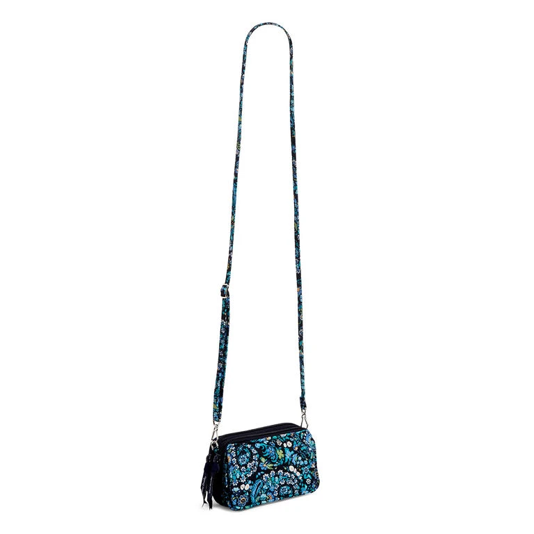 Vera Bradley RFID All-in-One Crossbody In Dreamer Paisley 1 Vera Bradley RFID All-in-One Crossbody In Dreamer Paisley