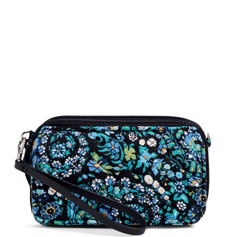 Vera Bradley RFID All-in-One Crossbody In Dreamer Paisley 2 Vera Bradley RFID All-in-One Crossbody In Dreamer Paisley - Image 2