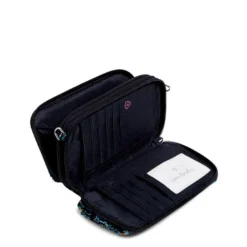 Vera Bradley RFID All-in-One Crossbody In Dreamer Paisley 5 Vera Bradley RFID All-in-One Crossbody In Dreamer Paisley -Hallmark Toys Shop Vera Bradley Black and Blue Paisley Pattern Crossbody Purse 2845515911 03