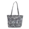 Vera Bradley Small Vera Tote In Tranquil Medallion