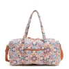Vera Bradley Large Travel Duffel In Enchanted Mandala