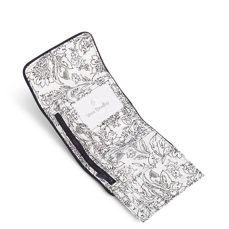 Vera Bradley RFID Riley Compact Wallet In Classic Navy 2 Vera Bradley RFID Riley Compact Wallet In Classic Navy - Image 2