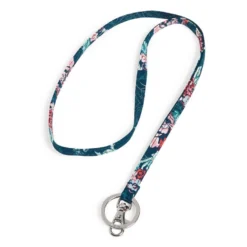 Vera Bradley Lanyard In Rose Toile