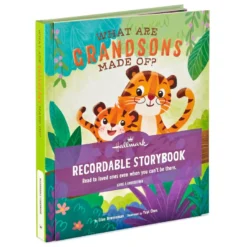Hallmark What Are Grandsons Made Of? Recordable Storybook -Hallmark Toys Shop What Are Grandsons Made Of Recordable Storybook 1KOB1230 05
