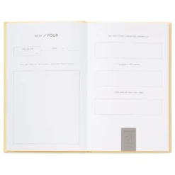 Hallmark While I Was Waiting Prompted Pregnancy Journal -Hallmark Toys Shop Yellow Prompted Pregnancy Journal 1BBA4141 05