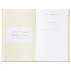 Hallmark While I Was Waiting Prompted Pregnancy Journal -Hallmark Toys Shop Yellow Prompted Pregnancy Journal 1BBA4141 06