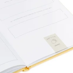 Hallmark While I Was Waiting Prompted Pregnancy Journal -Hallmark Toys Shop Yellow Prompted Pregnancy Journal 1BBA4141 11