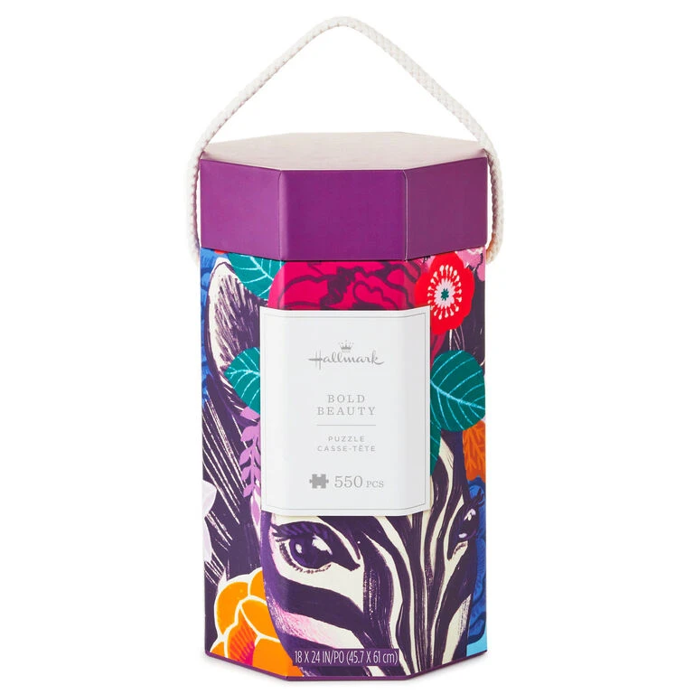 Hallmark Bold Beauty 550-Piece Jigsaw Puzzle 1 Hallmark Bold Beauty 550-Piece Jigsaw Puzzle